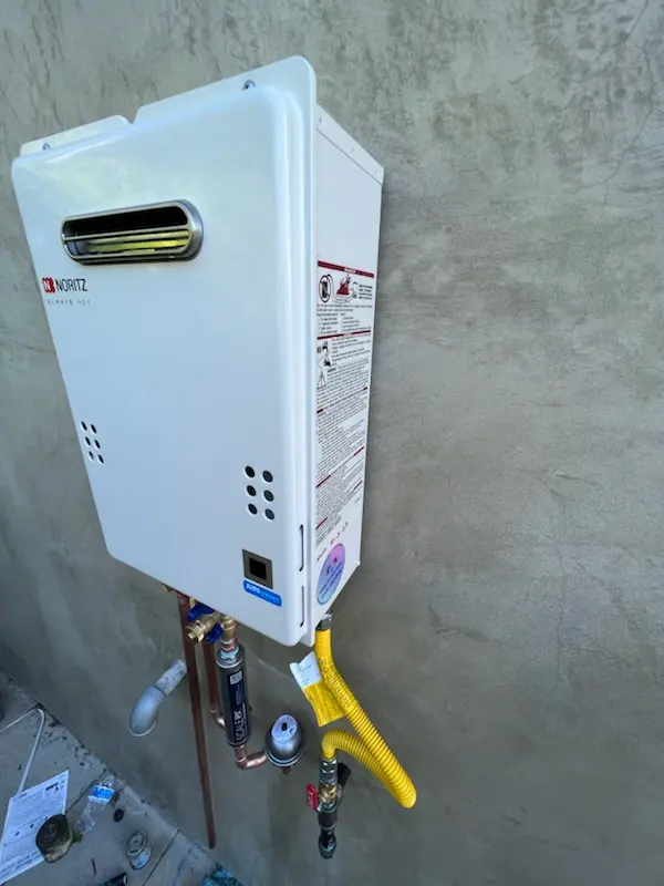 Tankless water heater installation for Dorothy homes